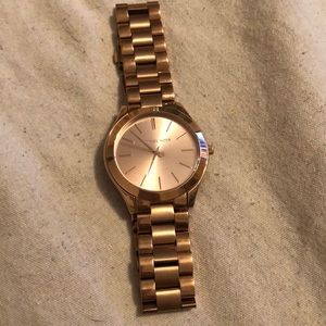 Michael Kors watch rose gold